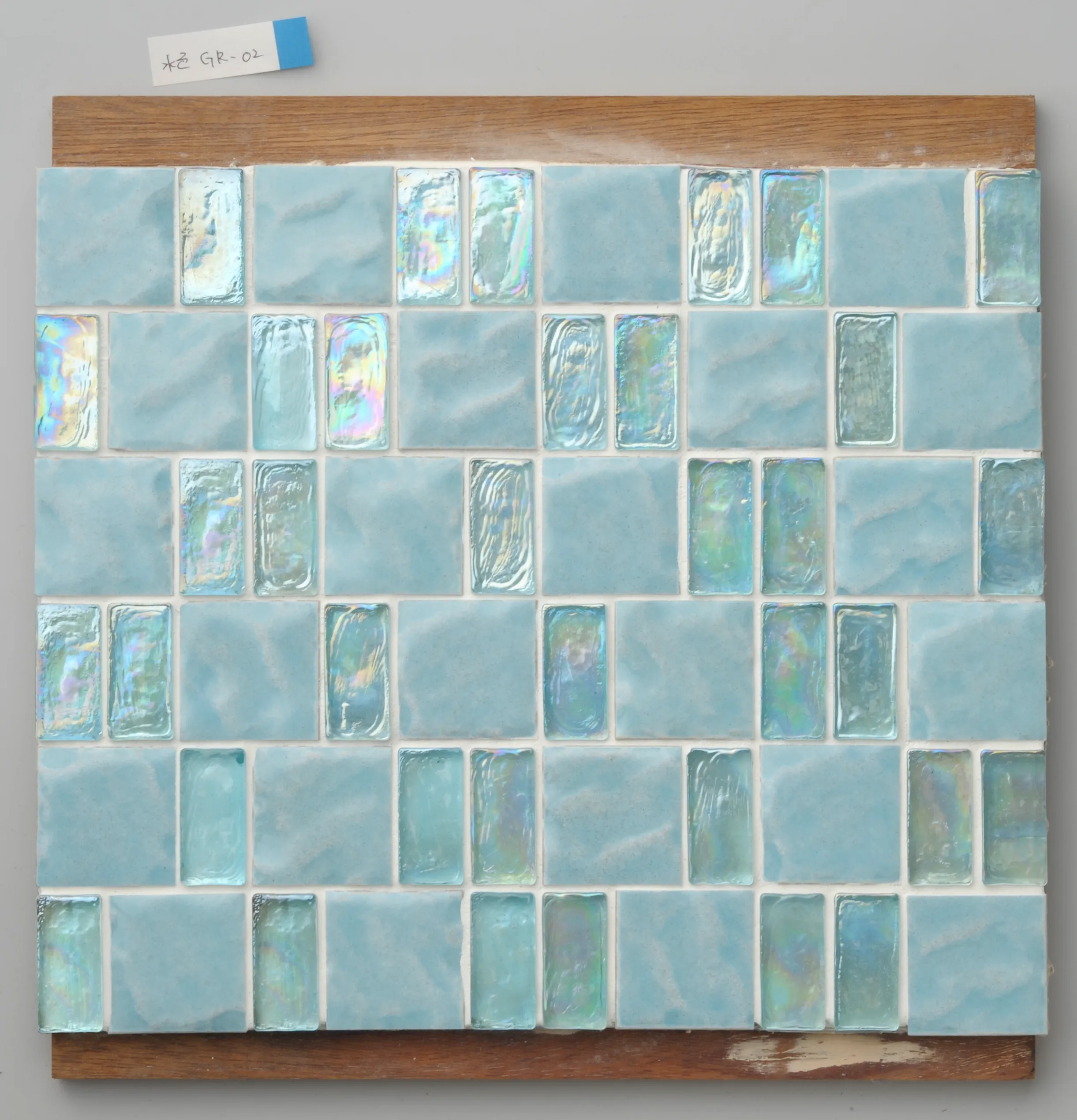 Glaile 308×264 mm Glass & Ceramic Mosaic Tiles | GR Series | <span style="color:red"> Made in Japan</span> For Sale - Image 8