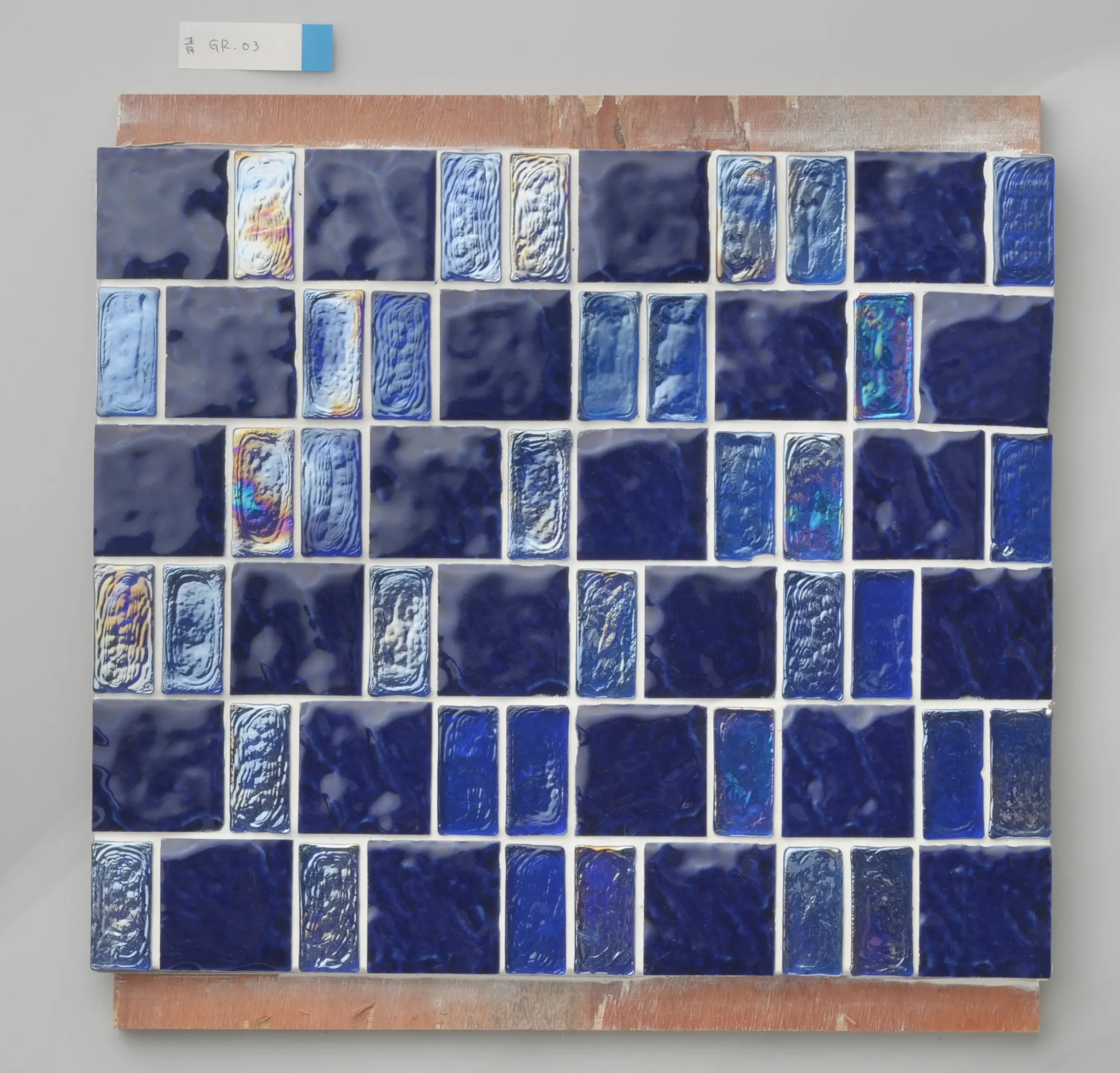 Glaile 308×264 mm Glass & Ceramic Mosaic Tiles | GR Series | <span style="color:red"> Made in Japan</span> For Sale - Image 7