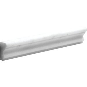 Glacier Honed Andorra Marble Moldings 2×12 For Sale