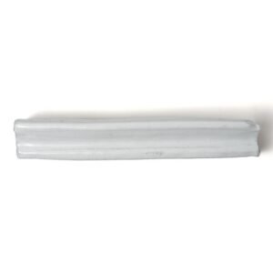 Antique White Glazed Rail Glazed Terracotta Moldings 2×8 For Sale