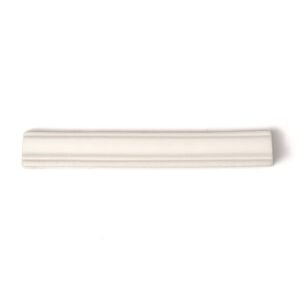 Marsala Bianco Glossy Finish Trim Ceramic Moldings 1×6 For Sale