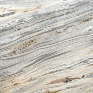 Gray Fantasy Polished Marble Slab Random For Sale