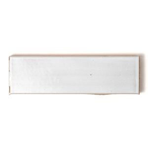 Pure White Glazed Thin Brick Tile 2 1/8×7 1/2 For Sale