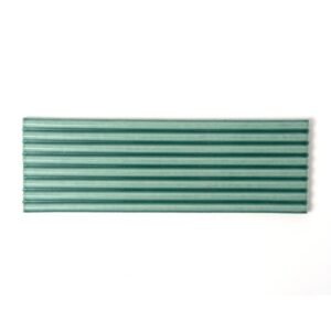 Sage Glossy Fluted Ceramic Tile 4×12 For Sale