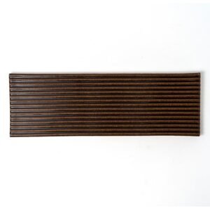Hickory Glossy Thin Fluted Ceramic Tile 4×12 For Sale