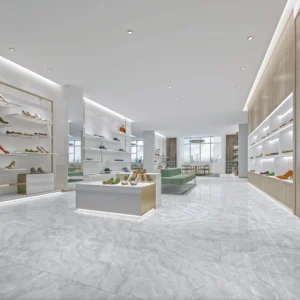 VENDOME GREY – Glossy Vitrified Tile | Marble Look For Sale