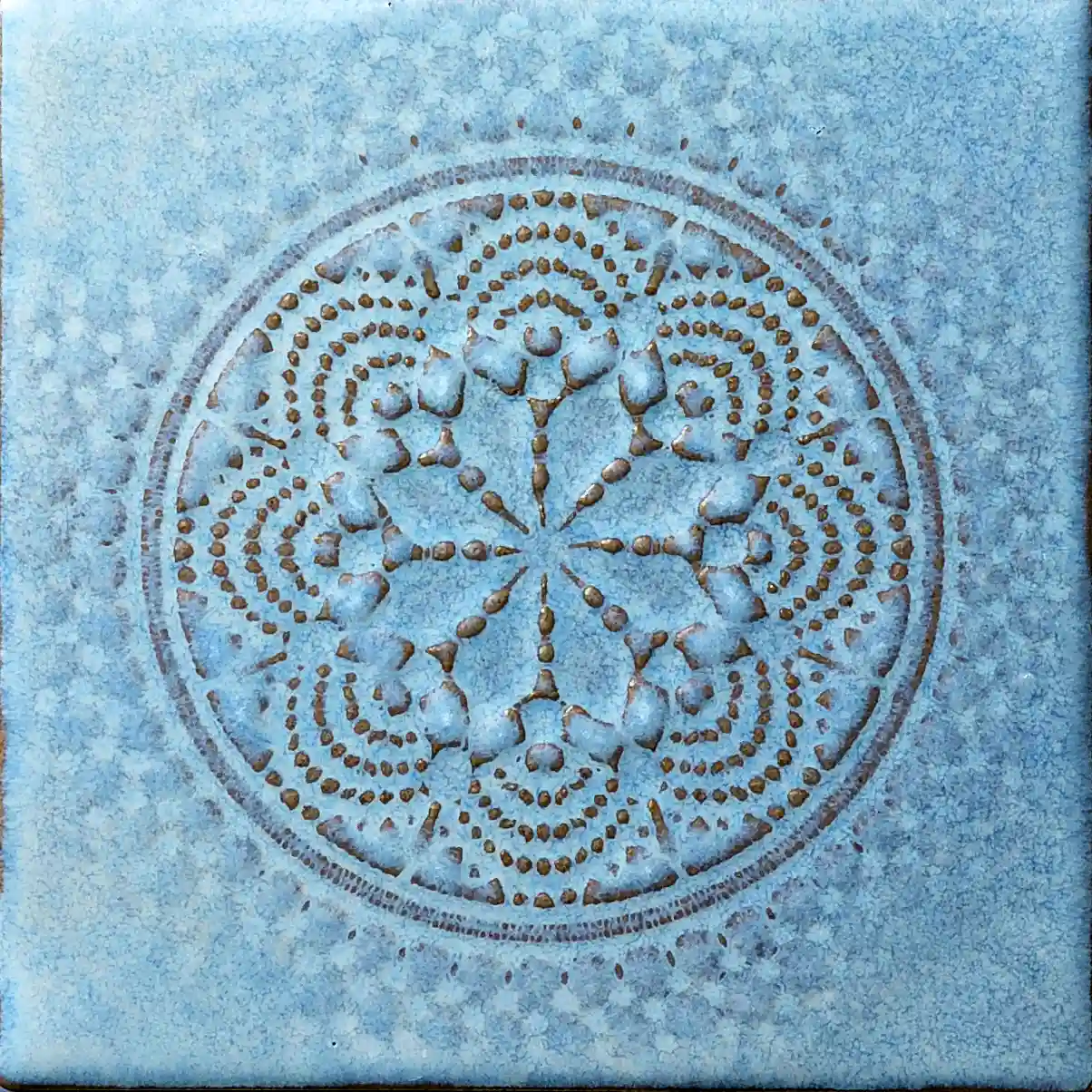 Fog by Ray Tile LLC | 147×147 mm glazed tile collection | Soft blues and whites <span style="color:red"> Made in Japan</span> For Sale - Image 9